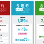 日本通信simは田舎でも繋がらないとかないし、やばいくらい安い