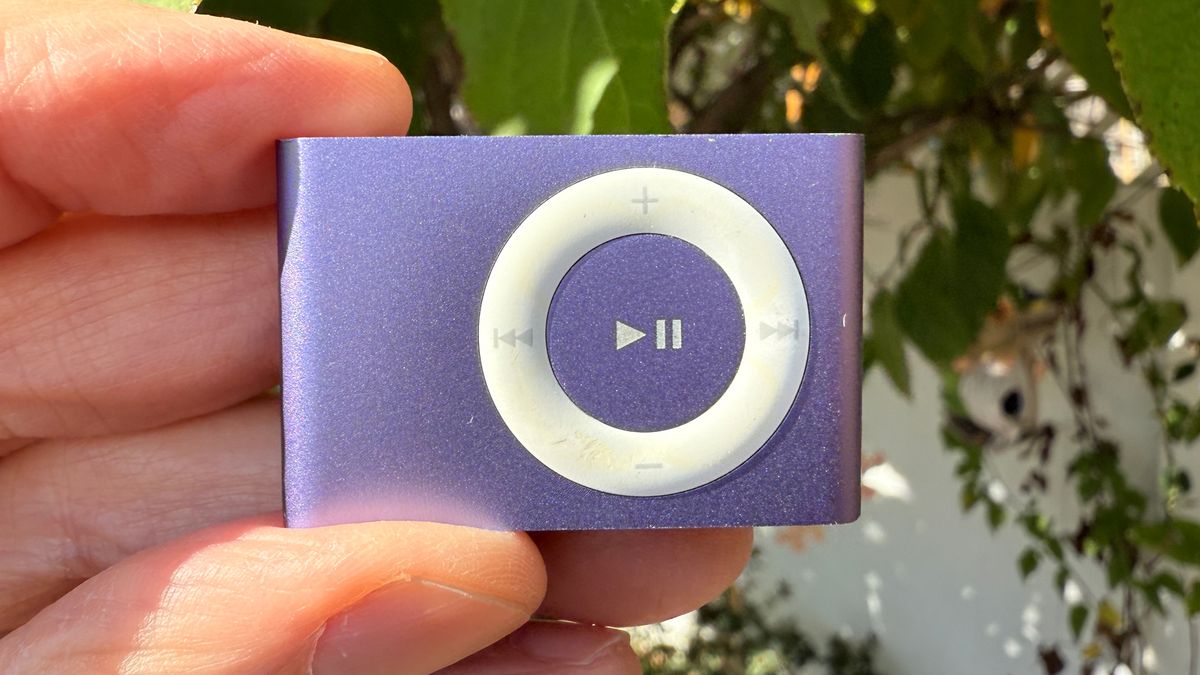 The iPod Shuffle is now obsolete but remains an amazing hair clip | TechRadar